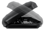Inter Pack Skugga L 660 Dachbox, mattschwarz