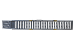 UNITRAILER ALR005 klappbare Auffahrrampen aus Stahl für Anhänger, 200 cm, 500 kg, 2er-Set