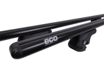 Eco Alubase 120 Dachträger - universeller Aluminium-Dachträger für offene Dachreling