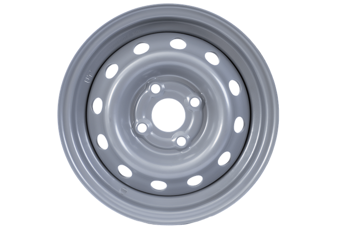 Stahlfelge für den UNITRAILER-Anhänger 4Jx13"H2 4x100 ET:30