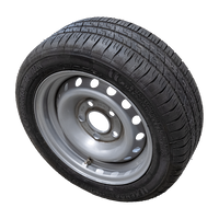 OUTLET Verstärktes Rad für Anhänger KENDA REIFEN 195/50 R13C 104/102N KENDA FELGE 6Jx13"H2 5x112 ET:30