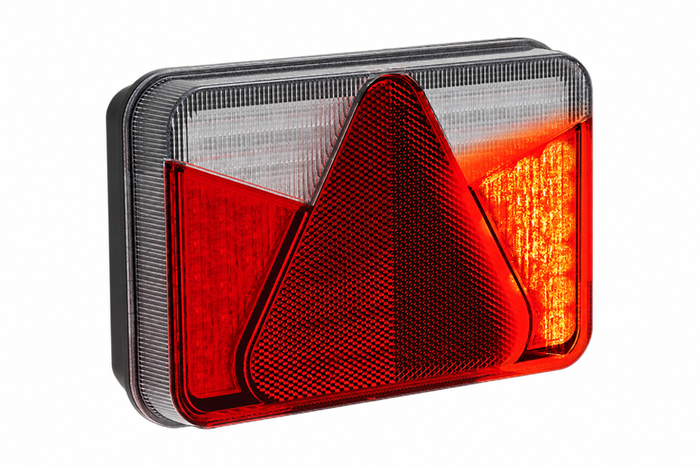 ASPÖCK MULTILED V Rückleuchte Bajonett 5PIN 4 Funktionen rechts