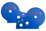 Blaues Gehäuse für KNOTT-Gurtwinde