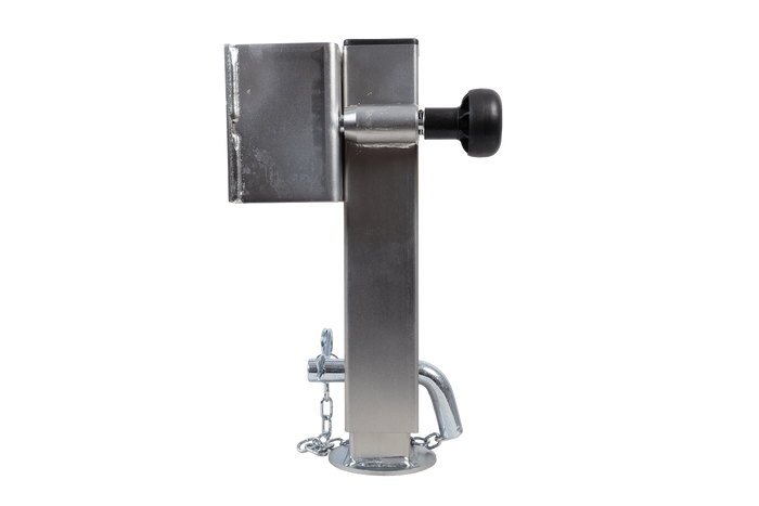 UNITRAILER JL1 ausziehbare Kurbelstütze für 1500 kg Pritschenanhänger 346-576 mm
