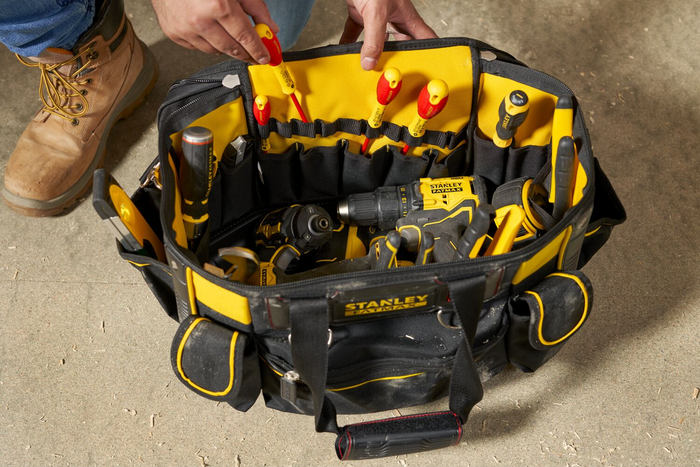 STANLEY FATMAX Werkzeugtasche 510x250x220mm 26l mit ovalem Deckel