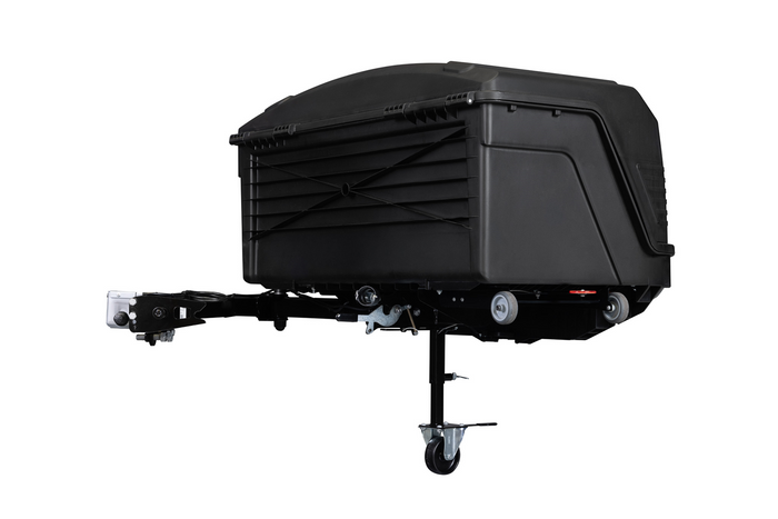 Towbox Camper Alpha schwarz (kurz) - Anhängerkupplungs-Dachbox