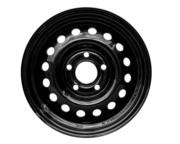 Stahlfelge für UNITRAILER Anhänger schwarz 5,5Jx14"H2 5x112 ET:30