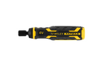 STANLEY 4-V-Akkuschrauber mit Ladekabel und Bits