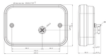 Rückleuchte FRISTOM FT-270 LED CANBUS 6 Funktionen links